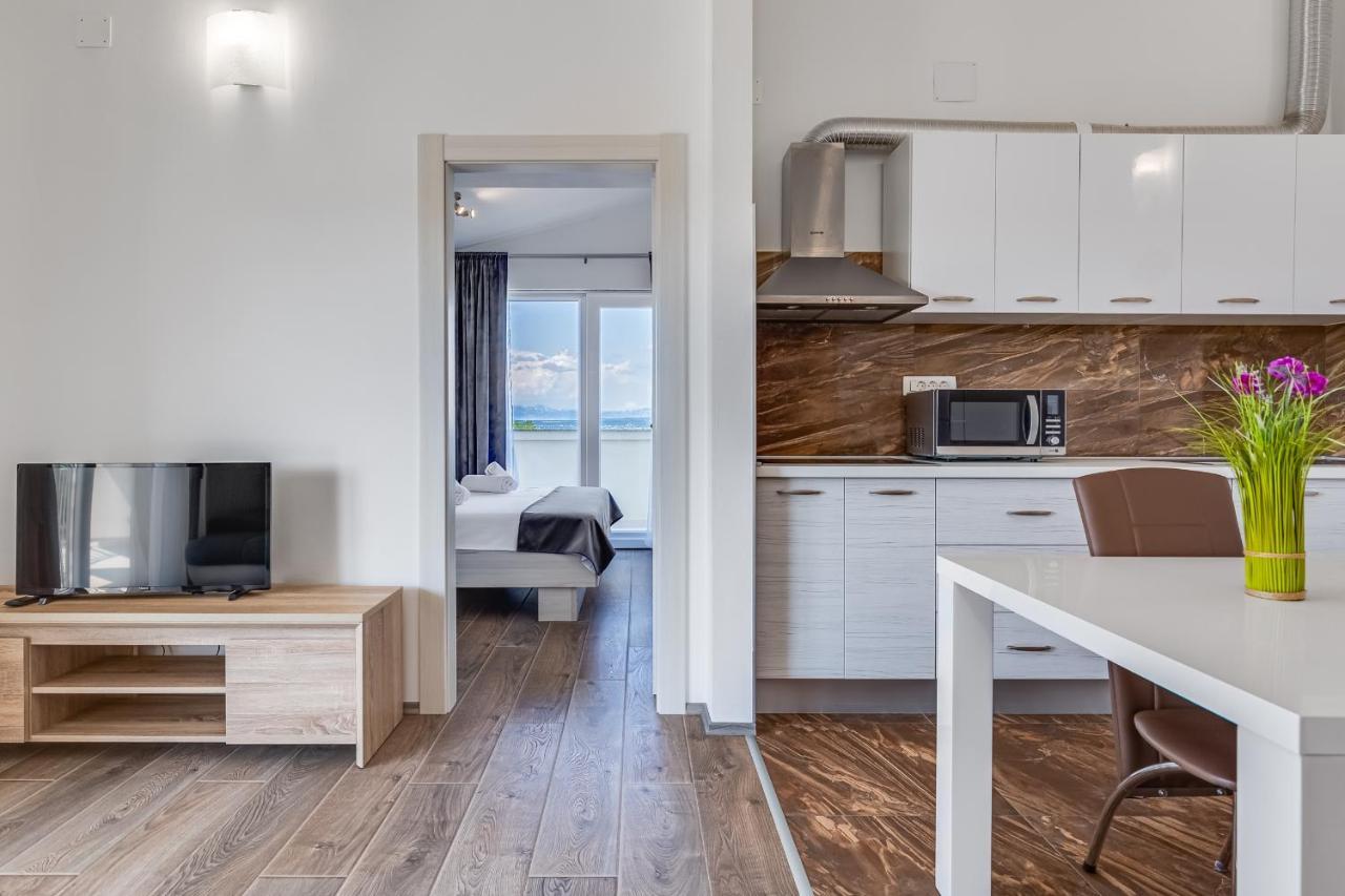 Apartman David S Bazenom Podusje Exterior photo